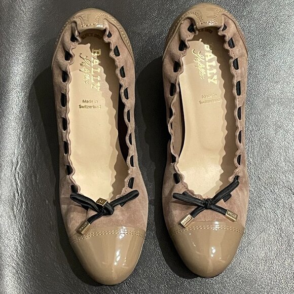 Bally High heel Styleflex pumps-Tan/Beige Made In Switzerland-5.5 - Picture 2 of 10
